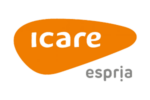 Het logo van iCare, onderdeel van espria